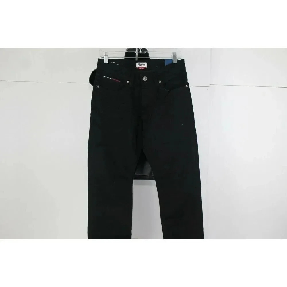 ladies black TOMMY Jeans size 30/32